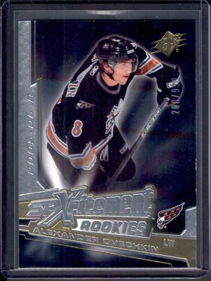 ALEXANDER OVECHKIN 2005-06 SPx SPxcitement Rookies #XR-AO Rookie RC 200/999