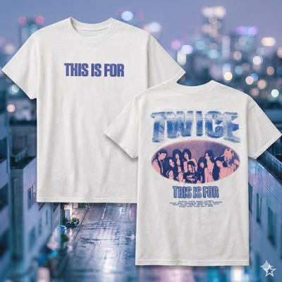 TWICE This Is For 2026 Tour LA Pop-up T-Shirt | eBay