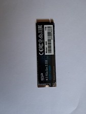 Silicon Power A60 1TB M.2 PCIe Gen 3 SSD Black Used B Serial 24035961-080050