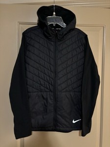 Nike AEROLAYER ブラック フード付きジャケット Nike Aerolayer Jacket | eBay