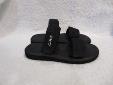 Mens Reef, Black Synthetic, Strappy Sandals, ...