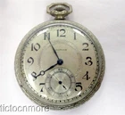ANTIQUE 14K GF ART DECO WALTHAM GRADE 225 17j MICROMETER 12s POCKET WATCH 1925