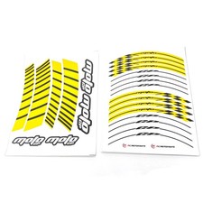For CBR1000RR-R Fireblade SP 20-21 17" Rim Wheel Stickers Decals GP02 Yellow