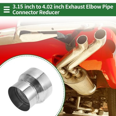 3.15inch OD Bis 4inch OD Mandrel Exhaust Bend Elbow Concentric Reducer