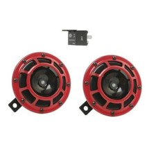 Stark Sound 109.23.37 Red Set 12 V High/Low Frequency Super Tone Horn