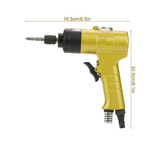 Luchtboorpistool 1/4 Inch Zware Omkeerbare CW CCW Bediening met één