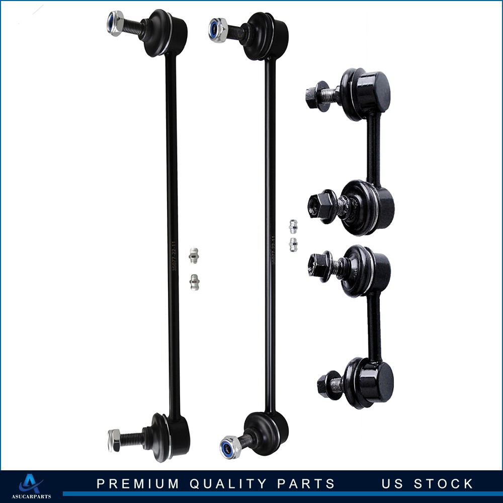 Front Struts Rear Shocks Sway Bars w/ Coil Spring For 2013 2014 2015 Honda Civic