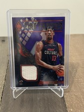 2023-24 Panini Phoenix Bam Adebayo Fire Fabrics Patch Card Purple 37/99
