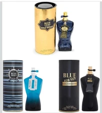 3-Pc Set Cologne Blue Men Ultra Edition+Gold Edition+Ultra Noir Eau de Toilette