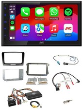 JVC Bluetooth USB Lenkrad 2DIN DAB Autoradio für Skoda Superb 08-15 40pin schwar