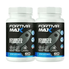 Fortivir Max Capsules for Men, FortivirMax Male Health Support Formula (2 Pack)