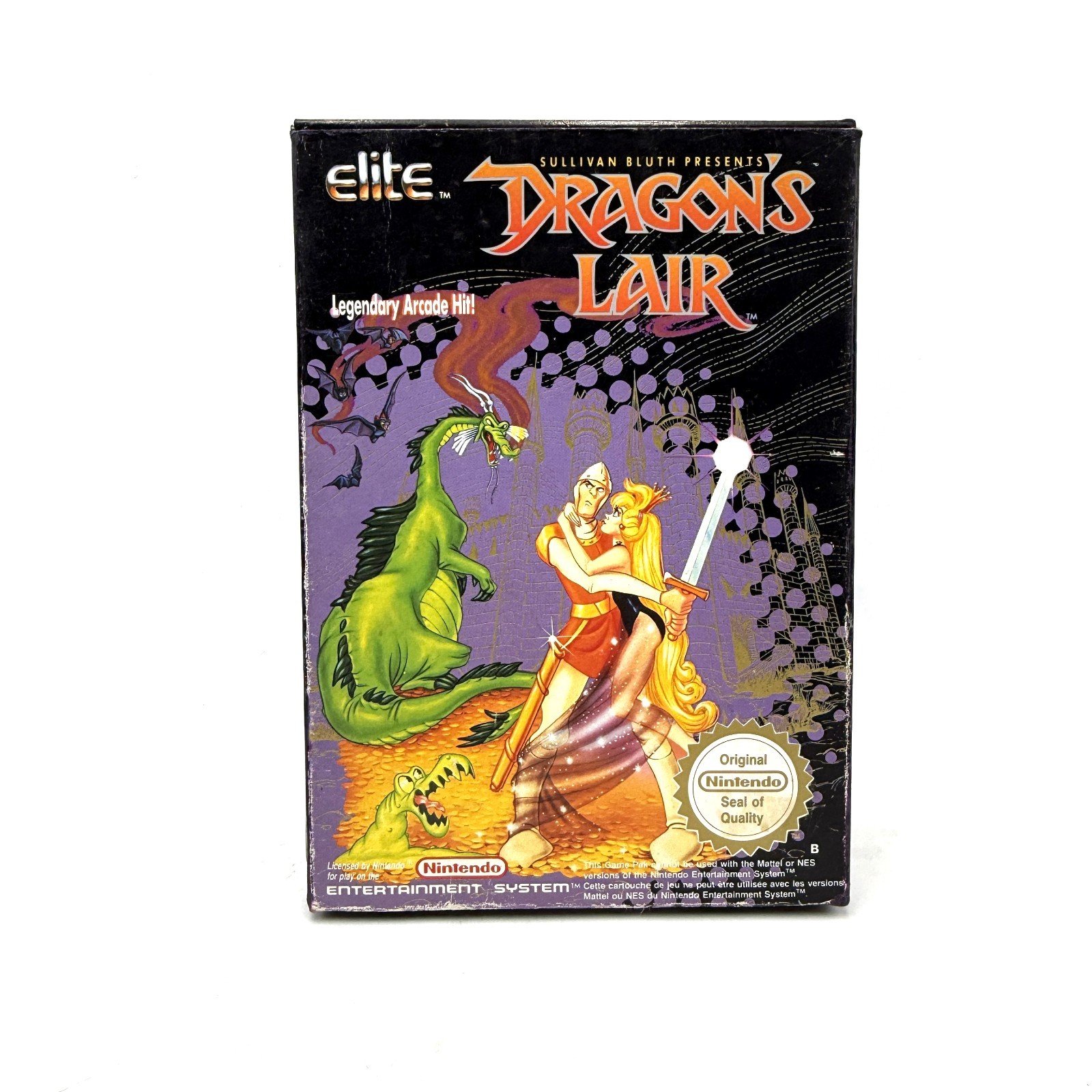 Dragon's Lair Nintendo NES FRA PAL B