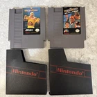 WWF Wrestling 2 Game Bundle Nintendo NES Hulk Hogan Ultimate Warrior Macho Man