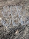 Waterford Crystal Boyne Pattern Wine Claret Set Of 9 — photo 1