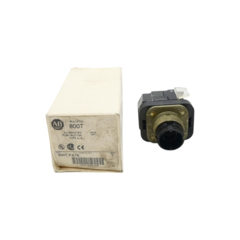 Allen Bradley 800T-Pa16 Ser. T 120V (No Lens) (Wh) Nsmp