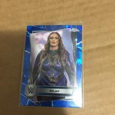 Nia Jax 2025 Topps Chrome Sapphire WWE Card # 175