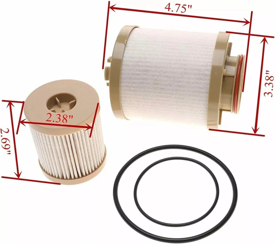 Motorcraft Ford Serie F 6.0L Powerstroke Turbo Diesel Filtro de Combustible Nuevo FD4616 Foto 2 de 4