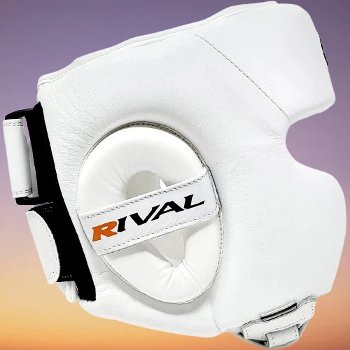 Genuine Leather Rival Boxing RHG Training Headgear - Professional Head guard. - Image 4 of 4