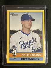 🔥Cole Ragans Kansas 2025 Topps Heritage #187 Kansas City Royals SP