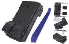 Power Window Control Switch Button Front Left Driver Side Compatible with 2007