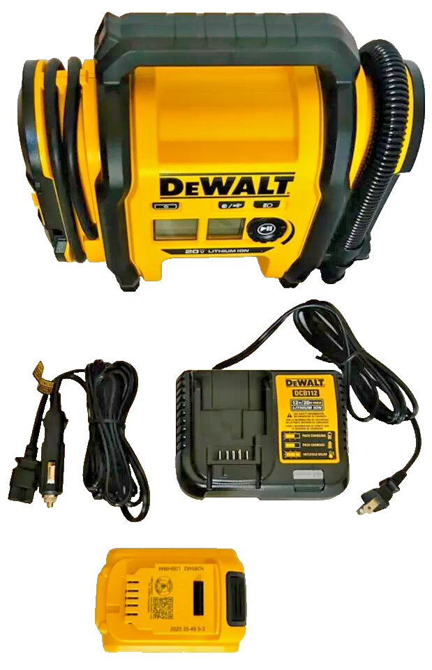 DEWALT DCC020I 20V MAX Li-Ion Corded/Cordless Air Inflator W