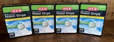 Lot Of 4 H-E-B Nasal Strips Sensitive Skin Extra Strength 26 Count 104 Total