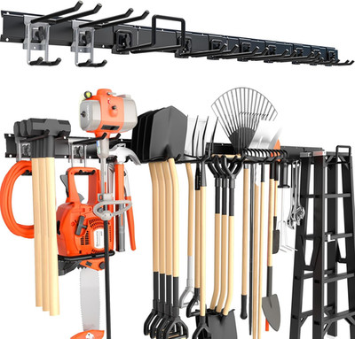 64'' Garage Tool Organizer Wall Mount, 620Lbs Heavy Duty Metal Storage Rack | Ad