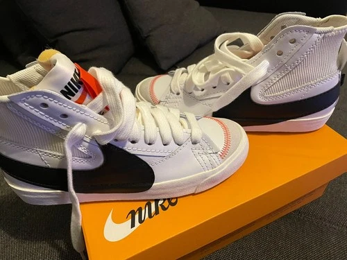 Nike Blazer Mid `77 Jumbo White/Black-White-Sail EUR 40 neu im Karton ungetragen