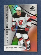 2019-20 SP Game Used Orange #153 Nathan Bastian Devils /116