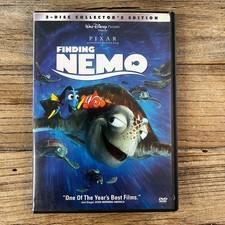 Finding Nemo 2 Disc Collector’s Edition DVD Disney Pixar Widescreen Full Frame