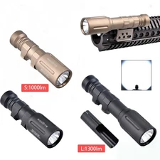 WADSN High Power Tactical Metal Flashlight 1000LM/1300LM Hunting Weapon Light