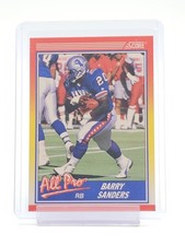 BARRY SANDERS 1990 SCORE ALL PRO #580 DETROIT LIONS FOOTBALL Q4588
