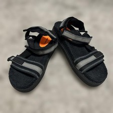 DIESEL Men's Sports Sandals Black/Gray Size 26cm New Unused