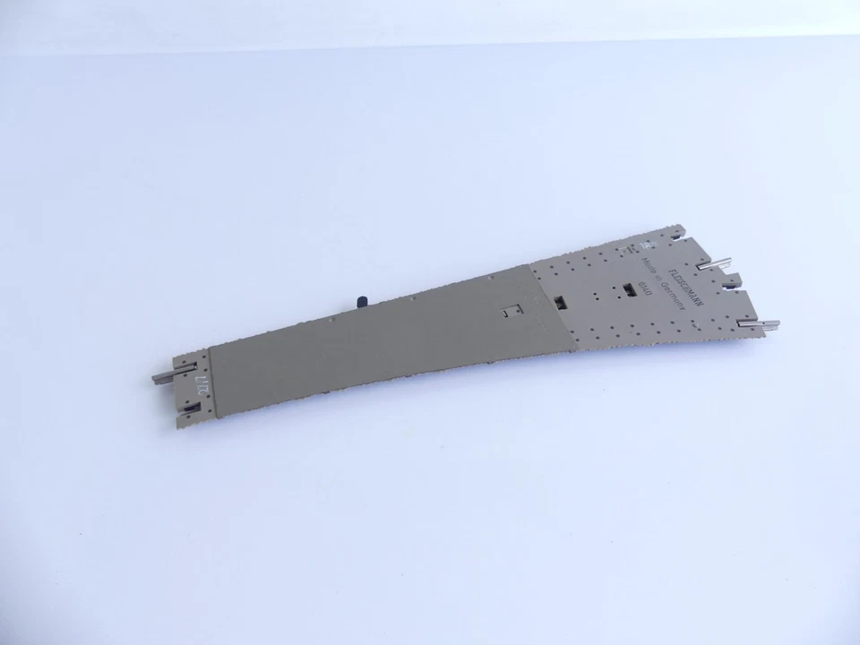 6140 FLEISCHMANN PROFI HO AIGUILLAGE GAUCHE A COMMANDE MANUELLE 200 MM - Photo 2/2