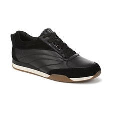 Women's Naturalizer Tao Lace-Up Shoes Black Leather  Suede