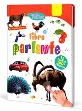 Spanish English Bilingual Sound Book for Toddlers 2-5, 300 Words