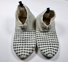Bombas Gripper Sherpa Lined Slippers House Shoes Socks Size M W9-11.5, M7-9.5 