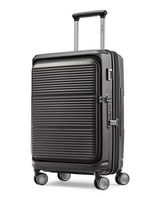 Samsonite Paralux Expandable Spinner Carry on Suitcase Color: Black