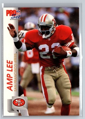 1992 Pro Set #648 Amp Lee San Francisco 49ers