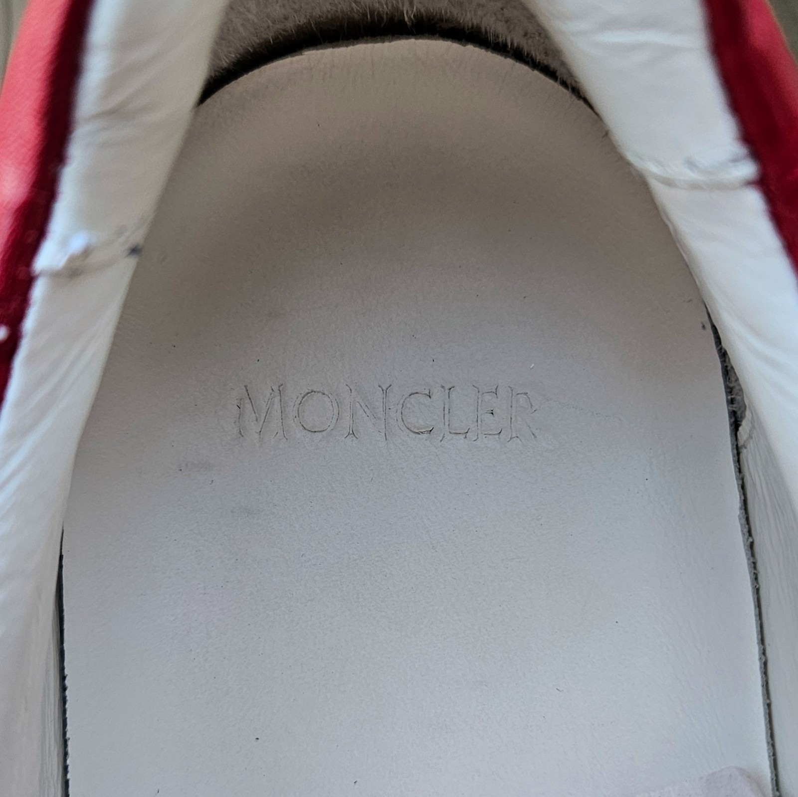 Moncler Vincent Low Top Sneakers Red Size 9 D US $570 thumbnail 13