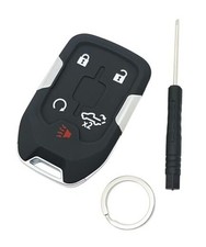 Key Fob Shell Smart Key Cover Case Fit for 2019-2020 GMC Sierra 5 Buttons - B