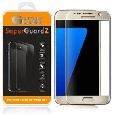SuperGuardZ Hartglas Displayschutzfolie Shield Hülle Für Samsung Galaxy S7 - Bild 1 von 4