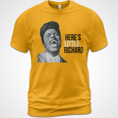 Cotton T-Shirt Little Richard Here's Little Richard Album Tee Tutti Frutti