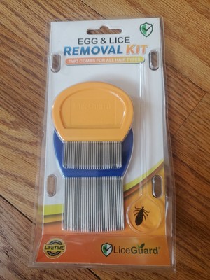 NEW LiceGuard 2+1 EGG & LICE COMBING KIT FREE SHIP Nit removal