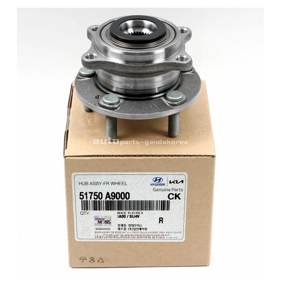 Buje y cojinete de rueda delantera genuino 51750A9000 2 piezas para Kia Sedona 2015-2021 Foto 3 de 4