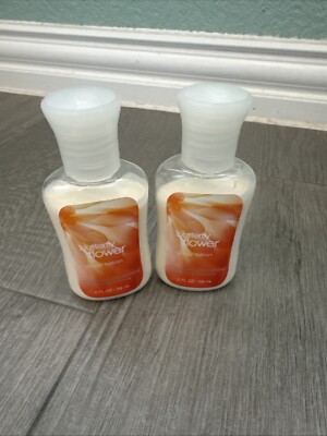 Bath & Body Works BUTTERFLY FLOWER Body Lotion 2 oz  Lot Of 2 90% Full