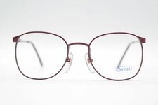 Vintage Charmant 4704 Burgundy Oval Glasses Frame Eyeglasses NOS