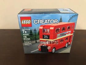 LEGO CREATOR EXPERT: London BUS 10258 with mini bus NIB Free Shipping