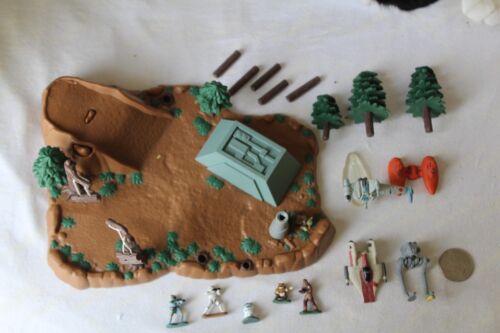 Star Wars Endor Playset 1996 Galoob Micro Machines Space Return Jedi OPENED VTG - Picture 2 of 9