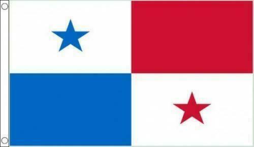 DANF Panama Flagge 2er-Pack, 91 X 152 Cm - Leichte Polyesterflagge Für Geringen Wind, Mit 2 Messingösen